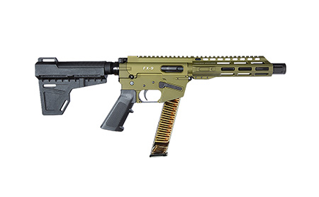 [856169007349] FREEDOM ORDNANCE FX9P8-ODG FX9P  9mm Luger 31+1 8" OD Green