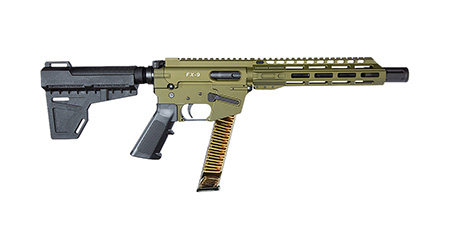 [856169007257] FREEDOM ORDNANCE FX9P10-ODG FX9P  9mm Luger 31+1 10" OD Green