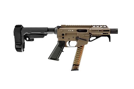 [856169007714] FREEDOM ORDNANCE FX9P4S-FDE FX9P  9mm Luger 31+1 4" Flat Dark Earth