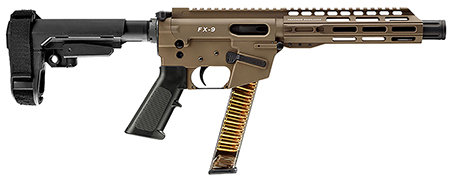 [856169007707] FREEDOM ORDNANCE FX9P8S-FDE FX9P  9mm Luger 31+1 8" Flat Dark Earth