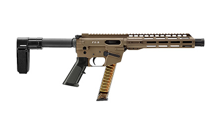 [856169007806] FREEDOM ORDNANCE FX9P10SBM-FDE FX9P  9mm Luger 10" Flat Dark Earth