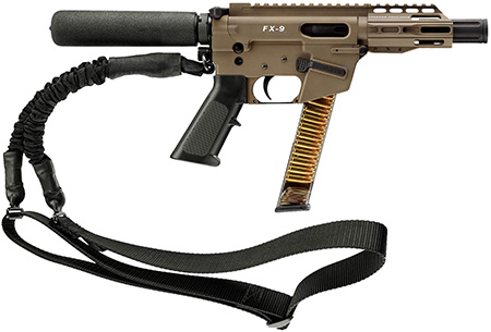 [856169007486] FREEDOM ORDNANCE FX9P4T-FDE FX9P  9mm Luger 31+1 4" Flat Dark Earth Synthetic Pistol Tube