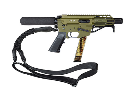 [856169007660] FREEDOM ORDNANCE FX9P4T-ODG FX9P  9mm Luger 31+1 4" OD Green Synthetic Pistol Tube