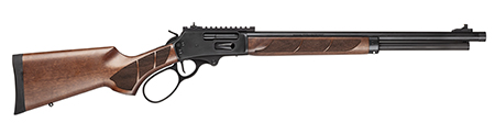 [022188900804] Smith  &  Wesson 14384 1854  45-70 Gov 6+1 20" Black Armornite Threaded Barrel, Black Armornite Picatinny Rail Receiver w/Picatinny Rail, Fixed Walnut w/Textured Grip Panels Stock, Thread Protector