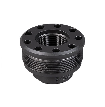 [816413025383] SilencerCo AC2629 Alpha Direct Thread Mount Fits M13x0.75 Black