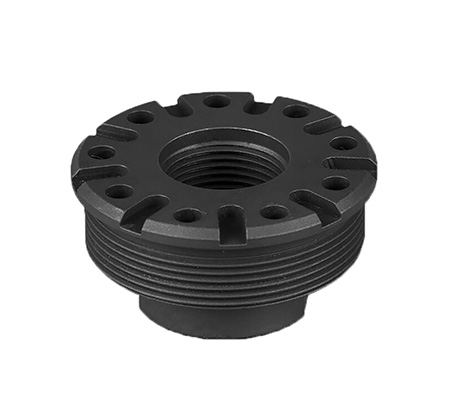 [817272016925] SilencerCo AC1563 Bravo Direct Thread Mount Fits M13.5 x 1 LH Matte Black
