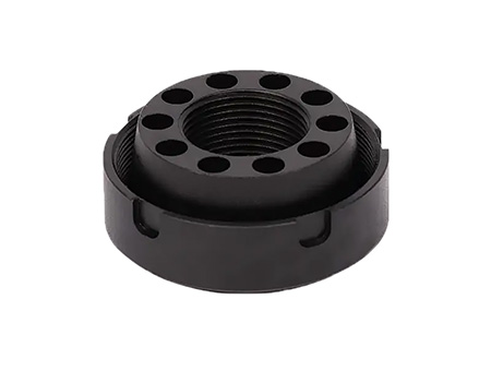 [816413026564] SilencerCo AC4744 Charlie Direct Thread Mount Fits 9/16"x24 Stainless Steel Oxide Black