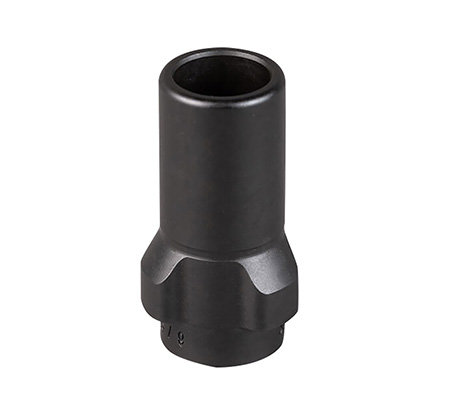 [816413025178] SilencerCo AC2602 3-Lug Muzzle Device M13.5x1LH Threads 9mm