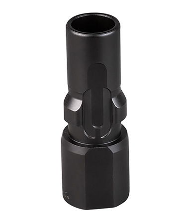 [816413025215] SilencerCo AC2608 3-Lug Muzzle Device M13.5x1LH Threads 45 ACP