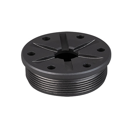 [816413028063] SilencerCo AC5124 Bravo Front Cap 30 Cal Black