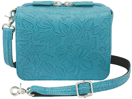 [035452177185] GTM  GTM-15TLD/BLUE   CROSSBODY COWHIDE       TURQ