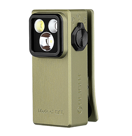 [6977261691985] Olightstore Usa Inc OCLIPULTRAOG Oclip  OD Green Aluminum Alloy 300 Lumens