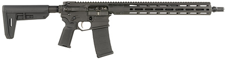 [850060560279] Cobalt Kinetics CKPROLITE55616BLK Pro Light  223 Rem/5.56 NATO  16" Black Barrel, Black Picatinny Rail Aluminum Receiver, M-LOK Handguard, Black Polymer Stock, Black Polymer Grip
