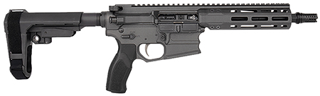 [850060560149] Cobalt Kinetics CKPROLITE30075CHARCOAL Pro Lite  300 Blackout 30+1 7.50" Black Melonite Barrel, Charcoal Aluminum Receiver w/Picatinny Rail, Black Polymer SB Tactical SBA3 Brace, Black Polymer Grip
