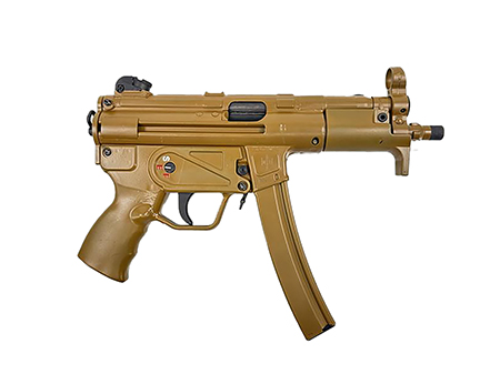 [810162051433] MAC 12750009 5K  9mm Luger 30+1 5.80" Black Phosphate Steel Threaded Barrel, RAL 8000 Optics Ready Receiver/Frame, Black Grip, Ambidextrous