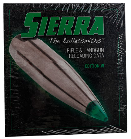 [092763006009] Sierra 0600 Reloading Manual  Rifle/Handgun/Shotgun 6th Edition