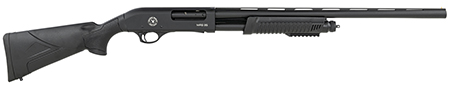 [812052025111] Silver Eagle Arms SMSYN1224 MAG 35  12 Gauge Pump 3.50" 4+1 24" Black Vent Rib Barrel, Black Steel Receiver, Fixed Black Synthetic Stock, Right Hand