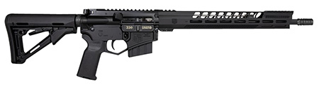 [810035755420] Diamondback DB1731T001 DB15  350 Legend 5+1/10+1 16" Nitride Treated Threaded Barrel w/Compensator, A3 Flattop Upper/DB-15 Black Gold Lower, 15" M-LOK Handguard, Magpul CTR Stock, MOE K2 Grip