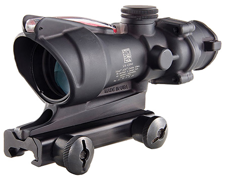 [719307306882] Trijicon TA31D100288 ACOG  Matte Black 4x32mm Illuminated Red Chevron .223/5.56 BDC Reticle