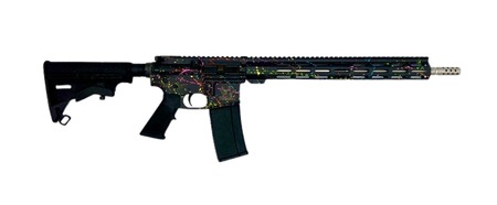 [638457791471] Great Lakes Firearms GL15223BLK GL15  223 Wylde 30+1 16" 4150 Nitride 15.25" M-LOK Handguard Mil-spec Polymer Grip