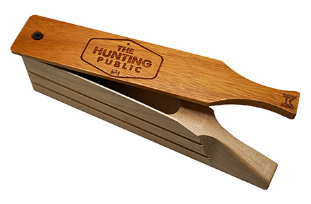 [854627002455] Woodhaven WH245 THP Box Call Box Call Maple/Walnut