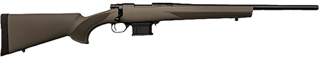 [682146886290] Howa HMA22ARCG 1500 Mini Action 22 ARC 5+1 22" Blued Threaded Barrel, Blued Stainless Steel Drilled  &  Tapped Receiver, Green Fixed Synthetic Stock, Right Hand