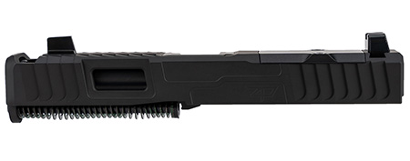 [658792265390] Zaffiri Precision ZPS.B.19.BLK.CU  Complete Upper 9mm Black Nitride Stainless Steel