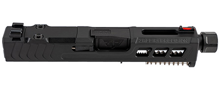 [658792265086] Zaffiri Precision ZPS.3.43.BLK.CU.2  Complete Upper 9mm Black Nitride Stainless Steel