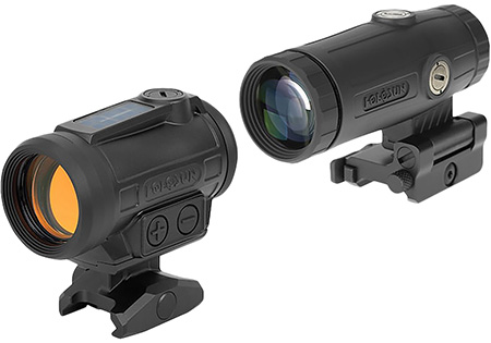 [810047073918] Holosun AROEVOSPRRD & HM3X   Black 1x 2 MOA Red Dot Reticle