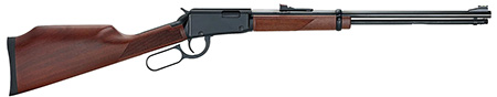 [619835017000] Henry H001V Varmint Express  17 HMR 11+1 19.25" Blued Steel Barrel, Black Steel Receiver, American Walnut Stock Right Hand