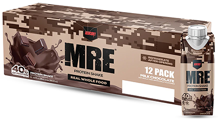 [810044578935] Redcon1 RC1MRERTDMC12 MRE Ready to Drink Milk Chocolate 14 oz, 12pk