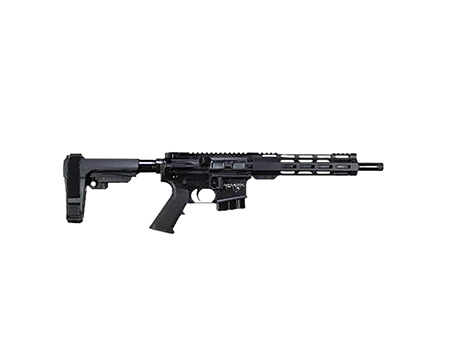 [819511021806] Alexander Arms PHI65ST Highlander  6.5 Grendel 10+1 11" Black Fluted Threaded Barrel, Black Anodized Picatinny Rail Receiver, Polymer SBA Tactical Brace, Black A2 Grip