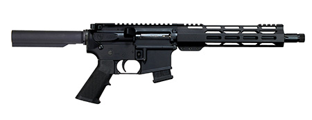 [819511022360] Alexander Arms PHI17NB Highlander  17 HMR 10+1 11" Black Fluted Threaded Barrel, Black Anodized Picatinny Rail Receiver, Black A2 Grip