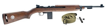 [8053800948463] Chiappa Firearms 500279 M1-22 Commemorative Edition 22 LR 10+1 18" Blued Barrel, Fixed Walnut Stock