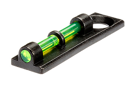 [613485587197] HiViz FL2005G Flame Bead Replacement Front Sight  Black | Green Fiber Optic Front Sight Universal Threads