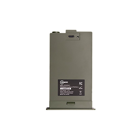 [810097820241] Covert Scouting Cameras CC0241 Lithium Battery Pack  7.4V 4000 mAh 29.6 WH OD Green