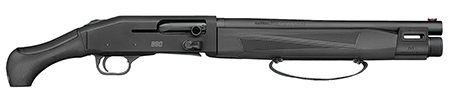 [015813830010] Mossberg 83001 990 AfterShock 12 Gauge Semi-Auto 3" 5+1 14.75" Matte Blued Barrel, Strapped w/M-LOK Forend, Matte Blued Receiver, Black Synthetic Aftershock Grip,  Ambidextrous
