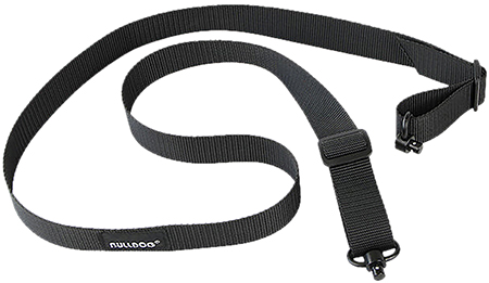 [672352017045] Bulldog BD830 Two Point Gun Sling w/ Deluxe Locking Swivels Black
