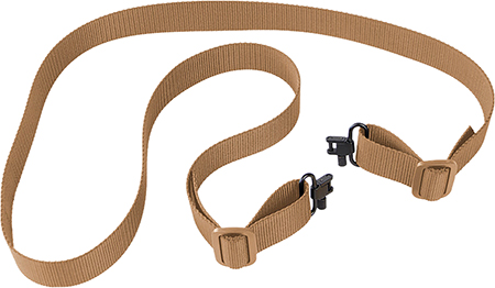[672352017052] Bulldog BD831 Two Point Gun Sling w/Deluxe Locking Swivels Tan