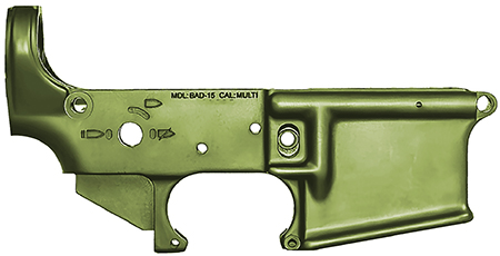 [810033784972] Battle Arms Development WH556-LR-ODG Workhorse Lower Receiver OD Green Anodized for AR15/M16/M4