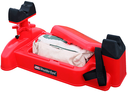 [026057361246] MTM Case-Gard SGR30 Shoulder-Gard Shooting Rest Rifle Red Polymer