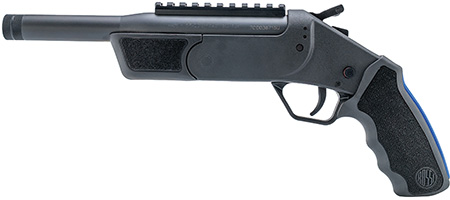[754908366705] Rossi SSPB9300-BK Brawler  300 Blackout 1rd 9" Matte Black Single Shot Barrel, Picatinny Rail Receiver, Black Polymer Frame, Black Textured Rubber Grip