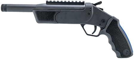 [754908366903] Rossi SSPB9556-BK Brawler  5.56 NATO 1rd 9" Matte Black Steel Barrel, Black Polymer Frame, Picatinny Rail