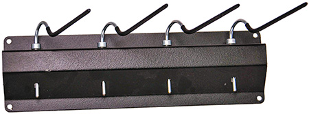 [711148526726] Berry's 52672 Gun Safe Pistol Rack Black Holds 4 Pistols