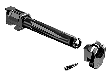 [810098421140] Radian Weapons R0881 Ramjet  &  Afterburner Combo 9mm Luger Compatible w/Glock 17 Gen3 Black Stainless Steel