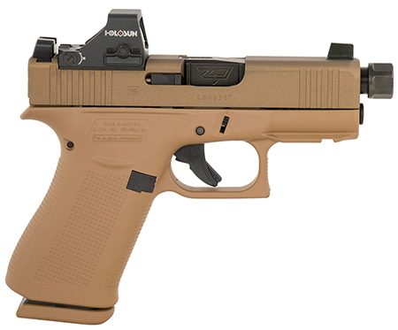 [810188101075] Glock PX4350204FRMOSNINO2 G43X MOS 9mm Luger