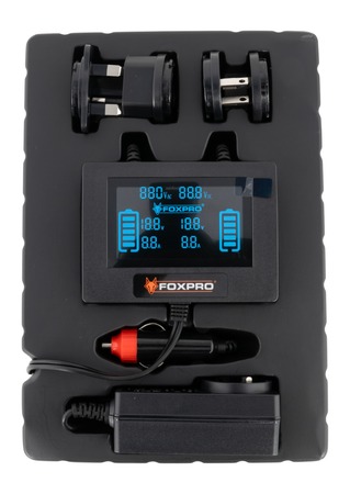 [831621011195] Foxpro UNVBTCHG Universal Battery Charger  3.7 Volts Charges w/ AC Powered