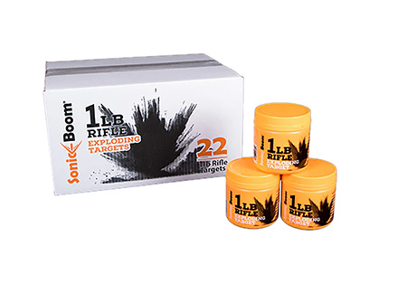 [091037610942] Sonic Boom/jerent SBT0120P   Rifle Exploding Target 1 lb 22 Pack