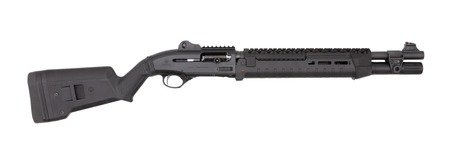 [810059265851] Langdon Tactical Tech LTT1301HZMBLK Beretta 1301  3" 7+1 18.50" Black Oxide Heat Shield Barrel, Black Anodized Aluminum Receiver, Black Magpul Synthetic Stock, Modified Magpul Zhukov Forend