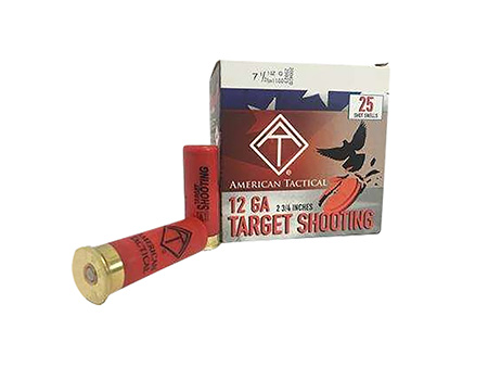 [819644021964] ATI ATIACL12T75 Target Load  12Gauge 2.75" 1oz 7.5Shot 25 Per Box/10 Case
